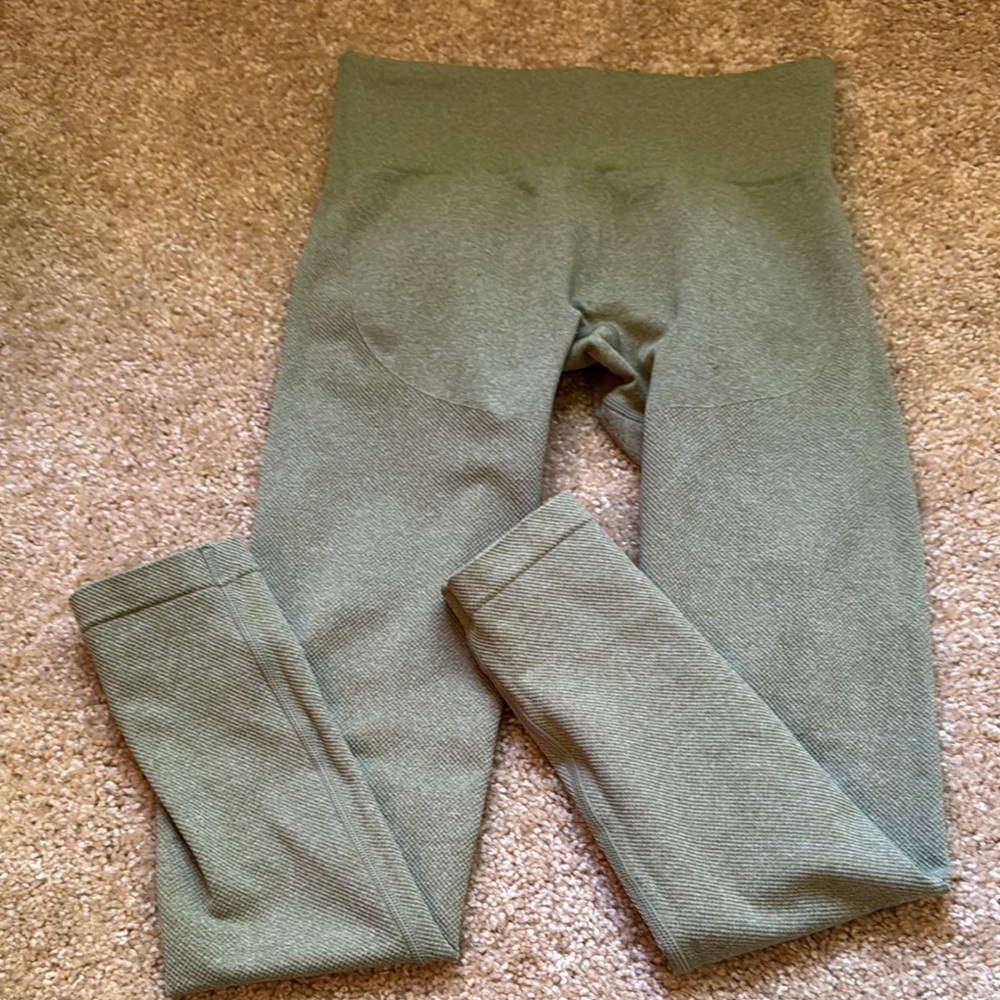 NVGTN lift seamless green leggings